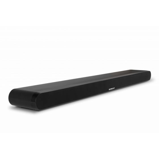 SCHNEIDER SC800SND Barra de sonido bluetooth 2.1 con caja inalámbrica negra_detalle barra de sonido lateral