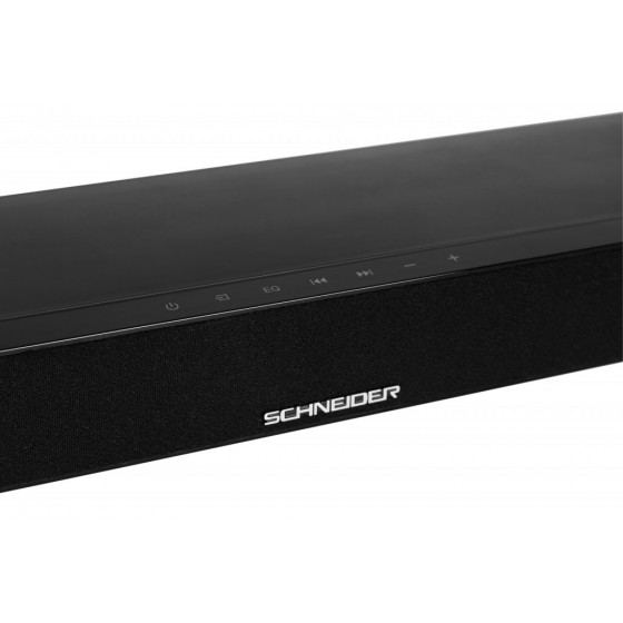 SCHNEIDER SC800SND Barra de sonido bluetooth 2.1 con caja inalámbrica negra_detalle de cerca