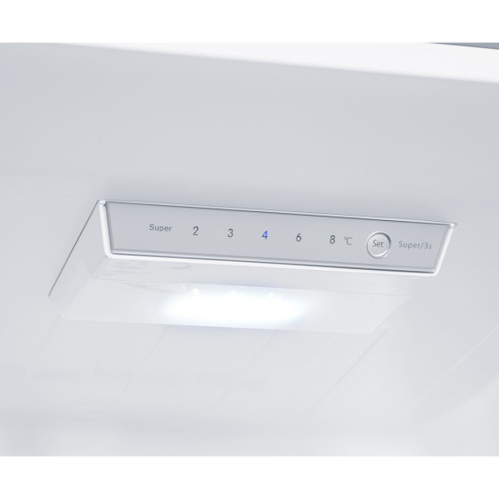 SCHNEIDER SCCB320NFW Frigorífico Combi, No Frost, 327L, LED, Clase F,  Blanco, _panel