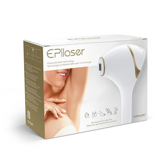 EPILADY EP720-10 Depiladora Laser Permanente  Epilaser, Laser de diodo, 808nm, para todo el cuerpo, blanca,